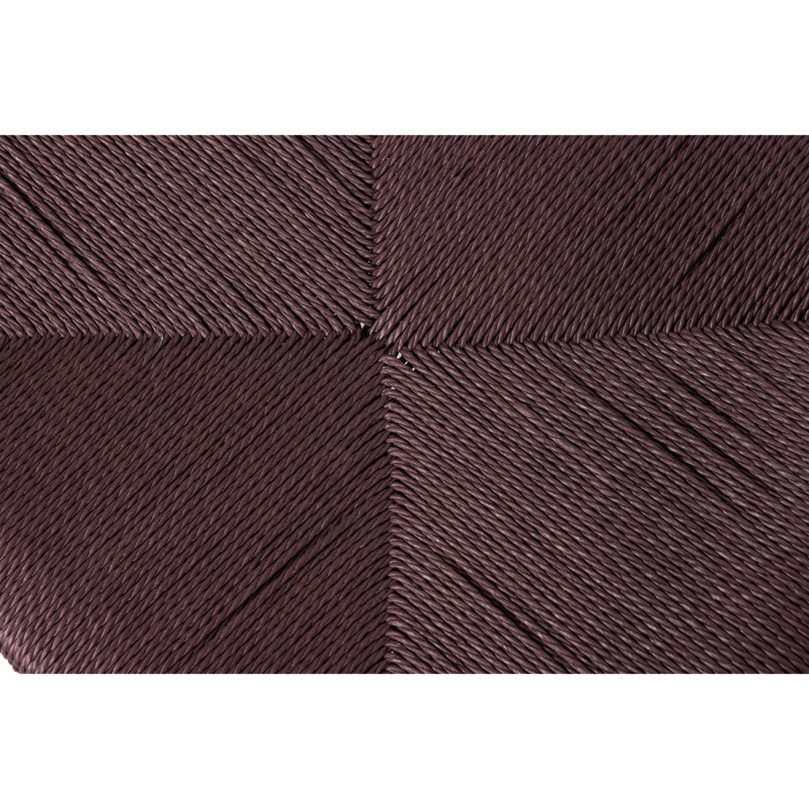 WOOOD EMBRACE SPISESTOL MED KUNSTMATSETE MRK BRUN