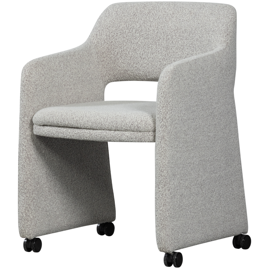 WOOOD LYRIC SPISESTOL MED HJUL GR