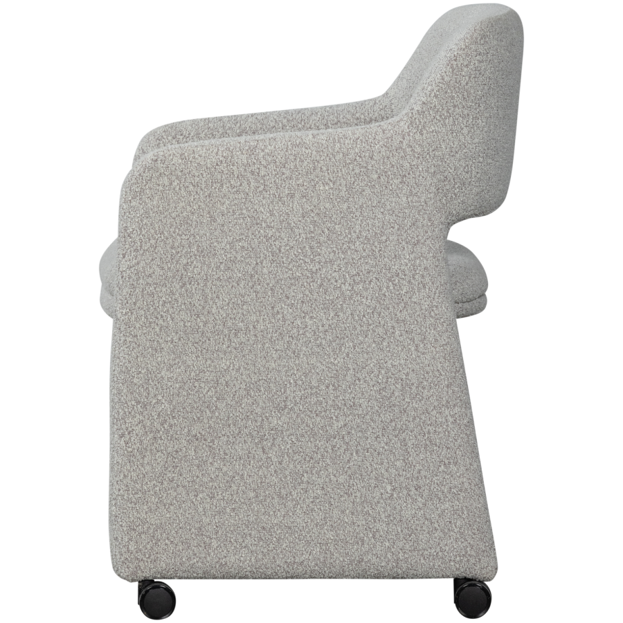 WOOOD LYRIC SPISESTOL MED HJUL GR