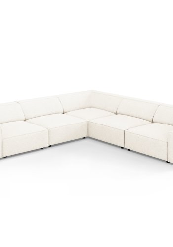 MICADONI  Symmetrisk hjrnesofa, Jodie, 6 seter, 287x287x70