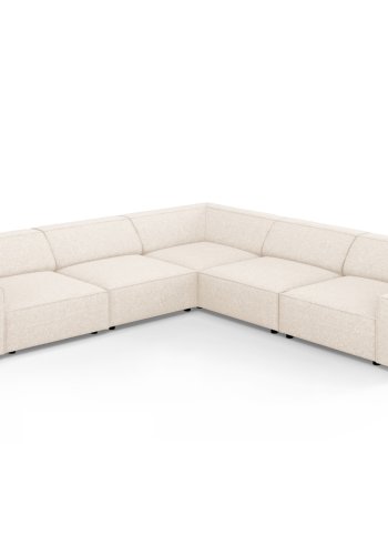 MICADONI  Symmetrisk hjrnesofa, Jodie, 6 seter, 287x287x70