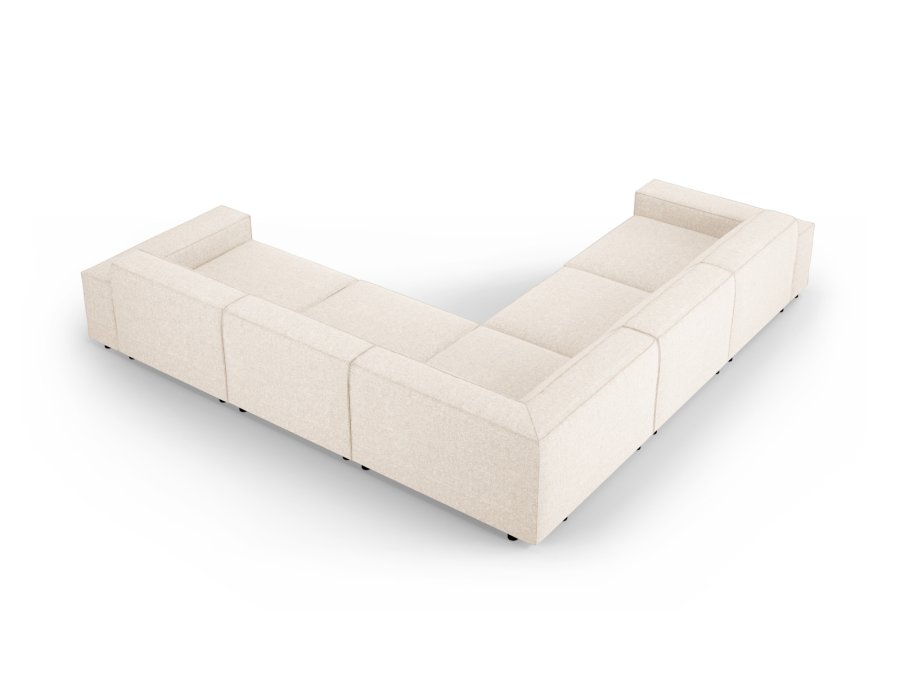 MICADONI  Symmetrisk hjrnesofa, Jodie, 6 seter, 287x287x70