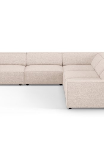 MICADONI  Symmetrisk hjrnesofa, Jodie, 6 seter, 287x287x70