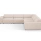 MICADONI  Symmetrisk hjrnesofa, Jodie, 6 seter, 287x287x70