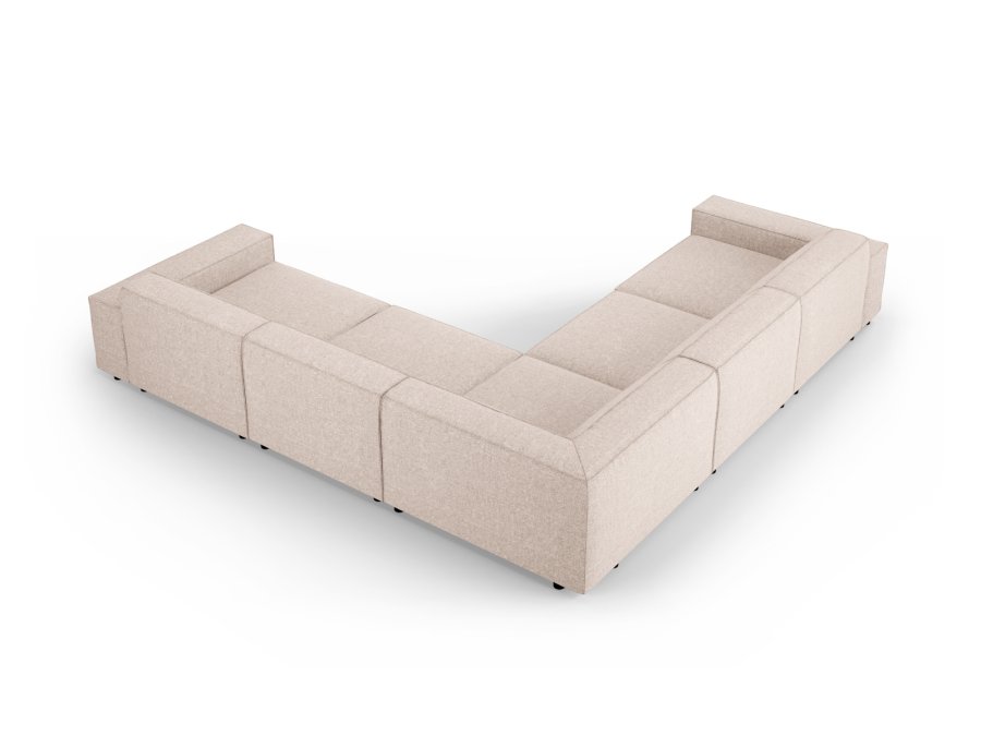 MICADONI  Symmetrisk hjrnesofa, Jodie, 6 seter, 287x287x70