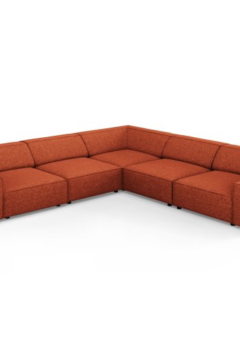 MICADONI  Symmetrisk hjrnesofa, Jodie, 6 seter, 287x287x70