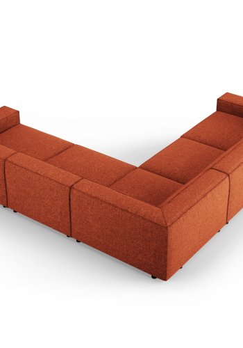 MICADONI  Symmetrisk hjrnesofa, Jodie, 6 seter, 287x287x70