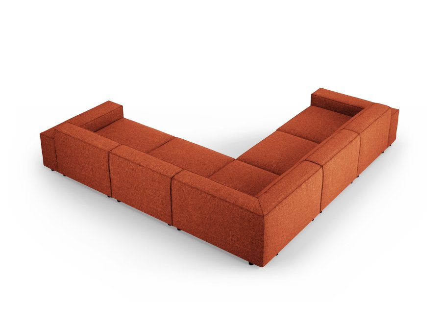 MICADONI  Symmetrisk hjrnesofa, Jodie, 6 seter, 287x287x70