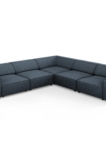 MICADONI  Symmetrisk hjrnesofa, Jodie, 6 seter, 287x287x70