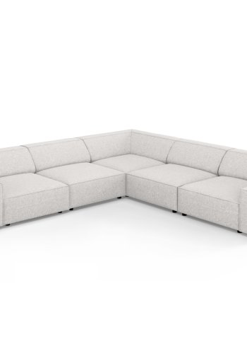 MICADONI  Symmetrisk hjrnesofa, Jodie, 6 seter, 287x287x70