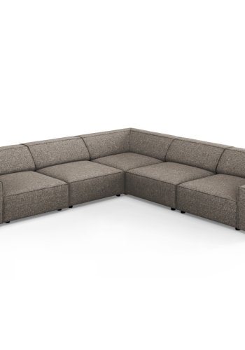 MICADONI  Symmetrisk hjrnesofa, Jodie, 6 seter, 287x287x70