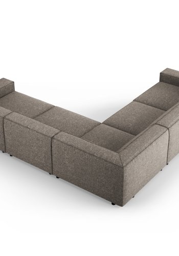 MICADONI  Symmetrisk hjrnesofa, Jodie, 6 seter, 287x287x70
