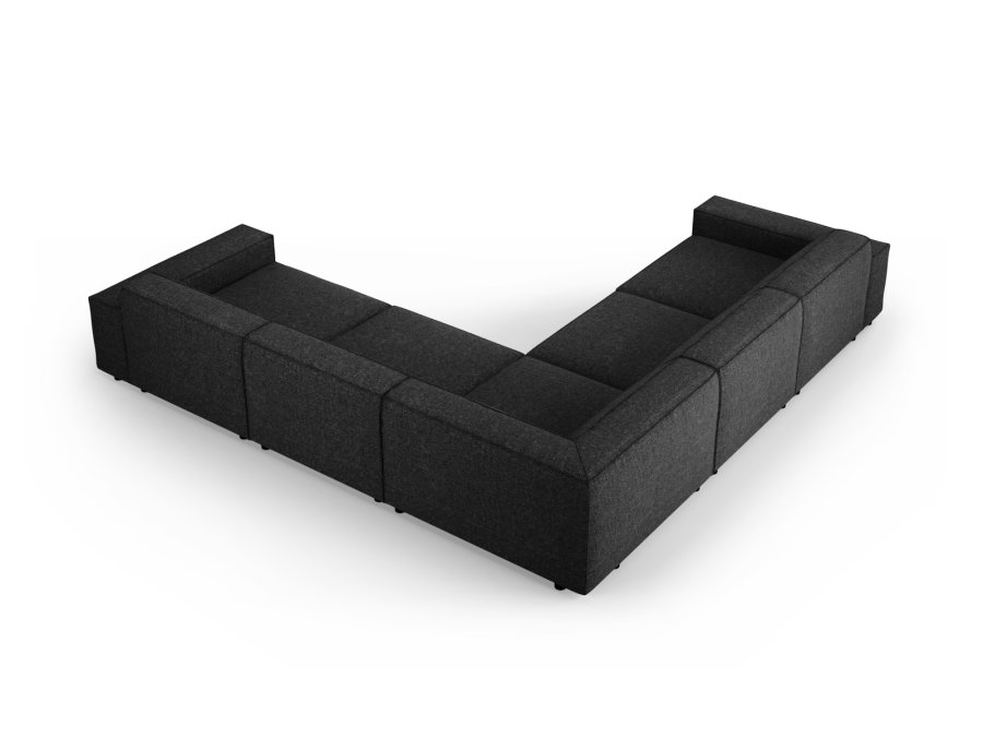 MICADONI  Symmetrisk hjrnesofa, Jodie, 6 seter, 287x287x70