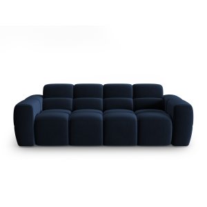 MICADONI Lisa 3 pers. sofa - kongebl fljl stof
