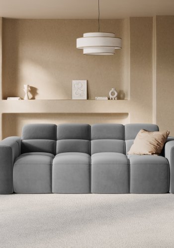 MICADONI  Flyelssofa, Lisa, 3 seter, 216x101x77