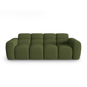 MICADONI Lisa 3 pers. sofa - grn melange struktur stof
