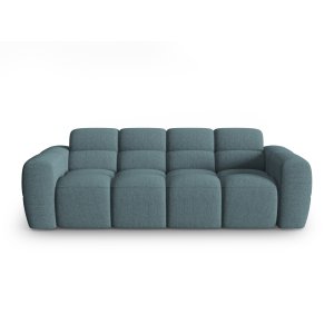 MICADONI Lisa 3 pers. sofa - lysebl struktur stof