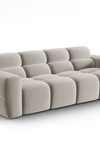 MICADONI  Flyelssofa, Lisa, 4 seter, 256x101x77