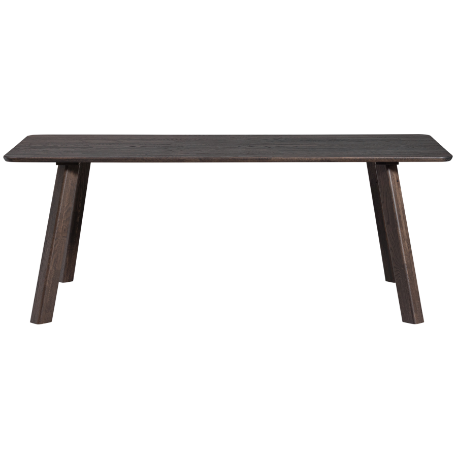 TRÄSET OM 2 - HAARLEM BEN MED 4 POSITIONER I EK MYSTICK BRUN [fsc]