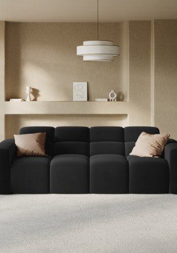 MICADONI  Flyelssofa, Lisa, 4 seter, 256x101x77