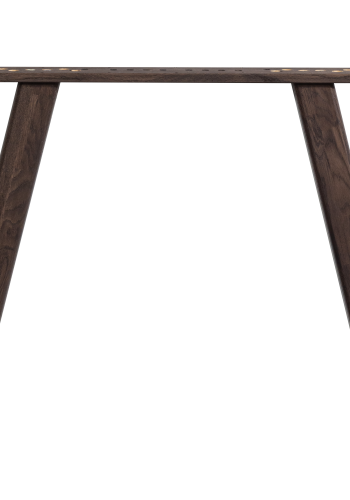 TRÄSET OM 2 - HAARLEM BEN MED 4 POSITIONER I EK MYSTICK BRUN [fsc]