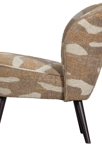 WOOOD SARA LNESTOL VVET STOF CAMOUFLAGE MNSTER SAND