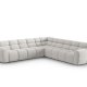 MICADONI  Symmetrisk hjrnesofa, Lisa, 5 seter, 310x310x77
