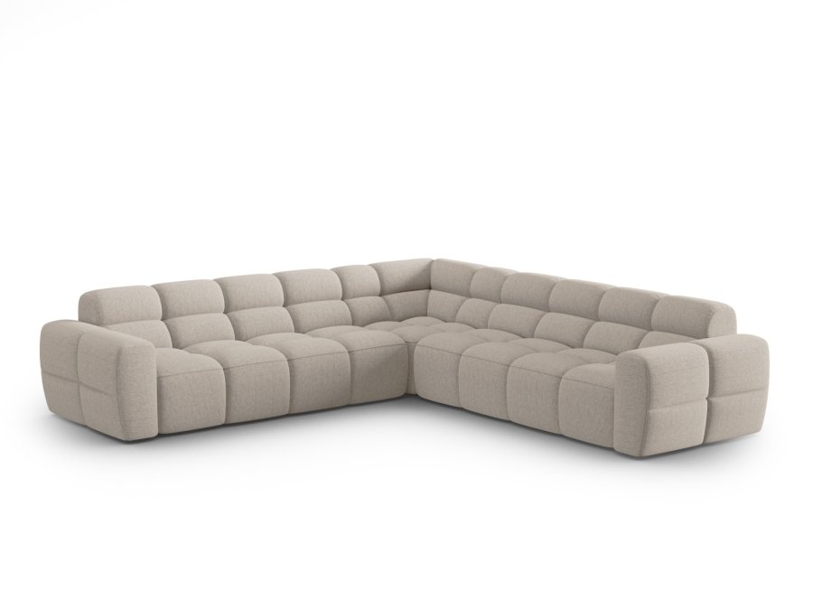 MICADONI  Symmetrisk hjrnesofa, Lisa, 5 seter, 310x310x77