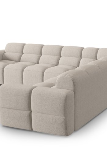 MICADONI  Symmetrisk hjrnesofa, Lisa, 5 seter, 310x310x77