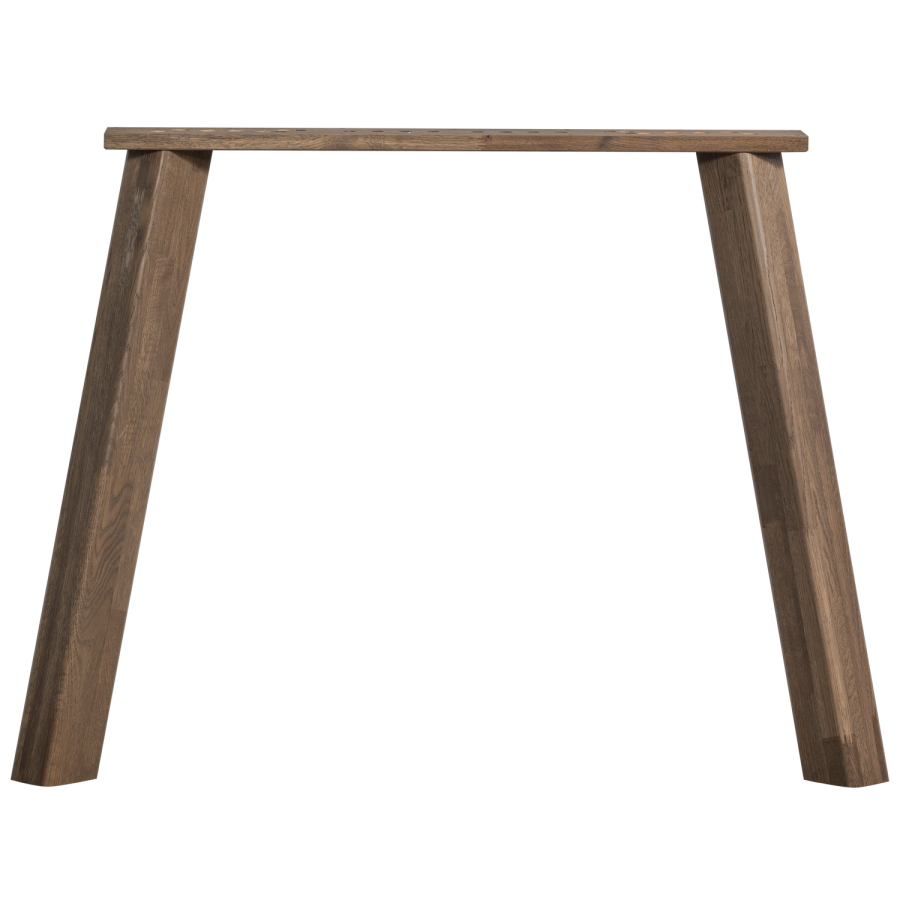 TRÄSET OM 2 - HAARLEM BEN MED 4 POSITIONER MED EKSLIPAD KASHMERBRUN [fsc]