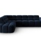 MICADONI  Venstre hjrnesofa i flyel, Lisa, 5 seter, 293x234x77