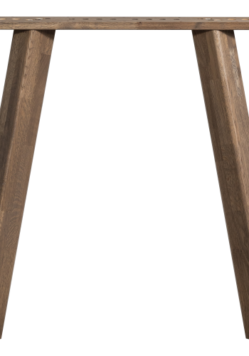 TRÄSET OM 2 - HAARLEM BEN MED 4 POSITIONER MED EKSLIPAD KASHMERBRUN [fsc]