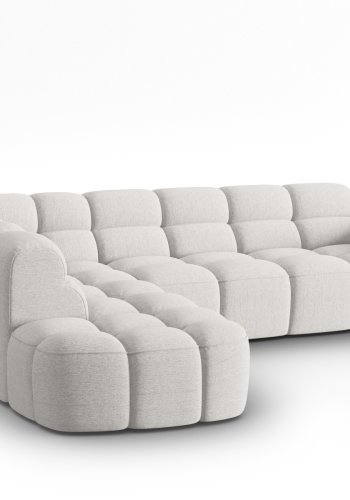 MICADONI  Venstre hjrnesofa, Lisa, 5 seter, 293x234x77