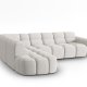 MICADONI  Venstre hjrnesofa, Lisa, 5 seter, 293x234x77
