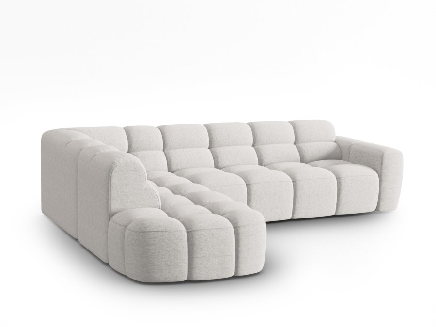 MICADONI  Venstre hjrnesofa, Lisa, 5 seter, 293x234x77