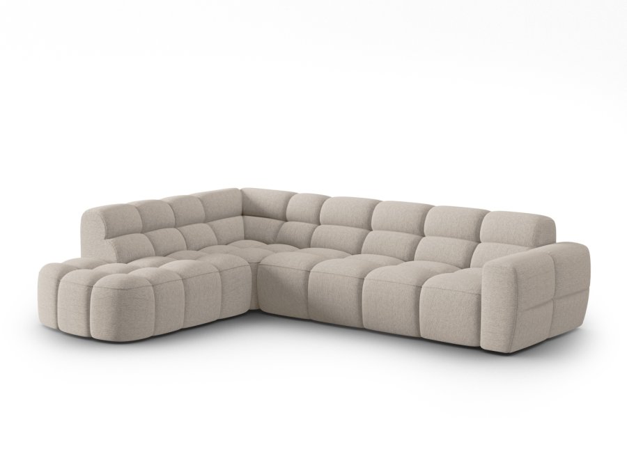 MICADONI  Venstre hjrnesofa, Lisa, 5 seter, 293x234x77
