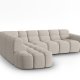 MICADONI  Venstre hjrnesofa, Lisa, 5 seter, 293x234x77