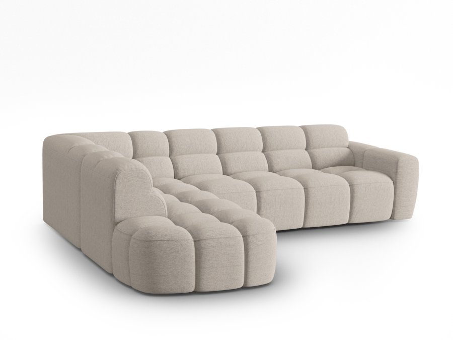MICADONI  Venstre hjrnesofa, Lisa, 5 seter, 293x234x77