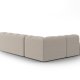 MICADONI  Venstre hjrnesofa, Lisa, 5 seter, 293x234x77
