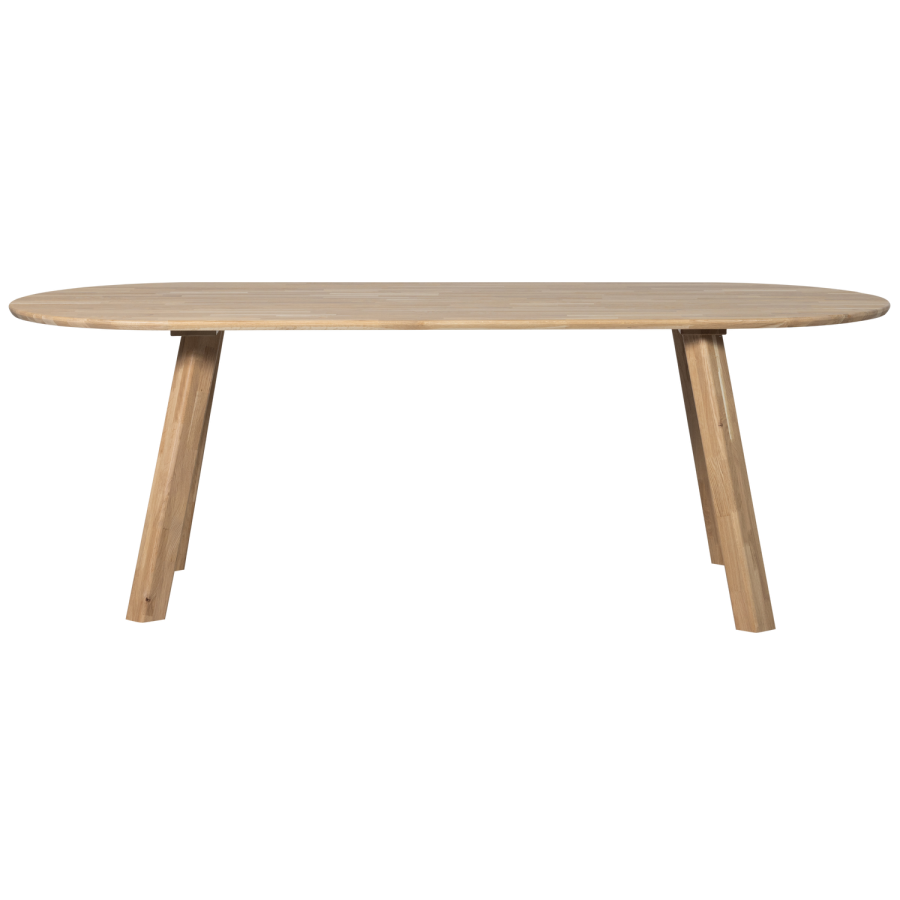 TRÄSET OM 2 - HAARLEM EKBEN MED 4 POSITIONER, TRANSPARENT [fsc]