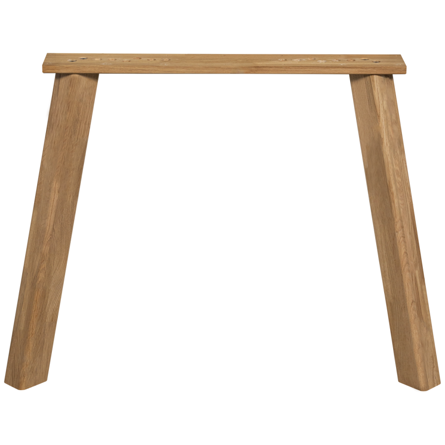 TRÄSET OM 2 - HAARLEM EKBEN MED 4 POSITIONER, TRANSPARENT [fsc]