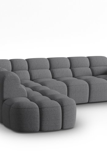 MICADONI  Venstre hjrnesofa, Lisa, 5 seter, 293x234x77