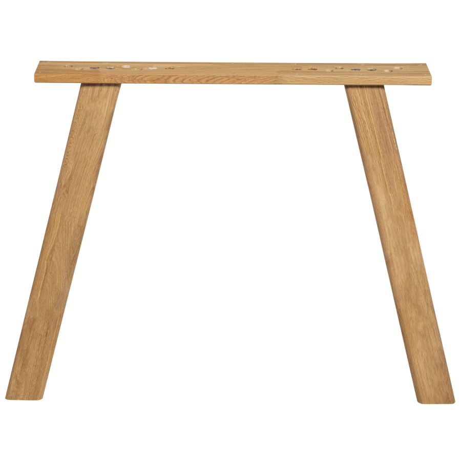 TRÄSET OM 2 - HAARLEM EKBEN MED 4 POSITIONER, TRANSPARENT [fsc]