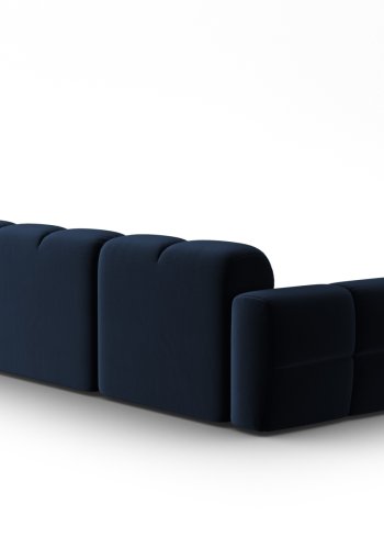 MICADONI  Venstre hjrnesofa i flyel, Lisa, 4 seter, 310x170x77