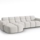 MICADONI  Venstre hjrnesofa, Lisa, 4 seter, 310x170x77