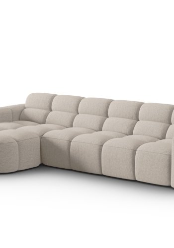 MICADONI  Venstre hjrnesofa, Lisa, 4 seter, 310x170x77
