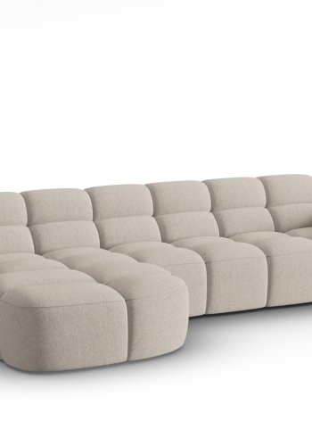 MICADONI  Venstre hjrnesofa, Lisa, 4 seter, 310x170x77