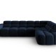 MICADONI  Hjrnesofa i flyel, Lisa, 5 seter, 293x234x77