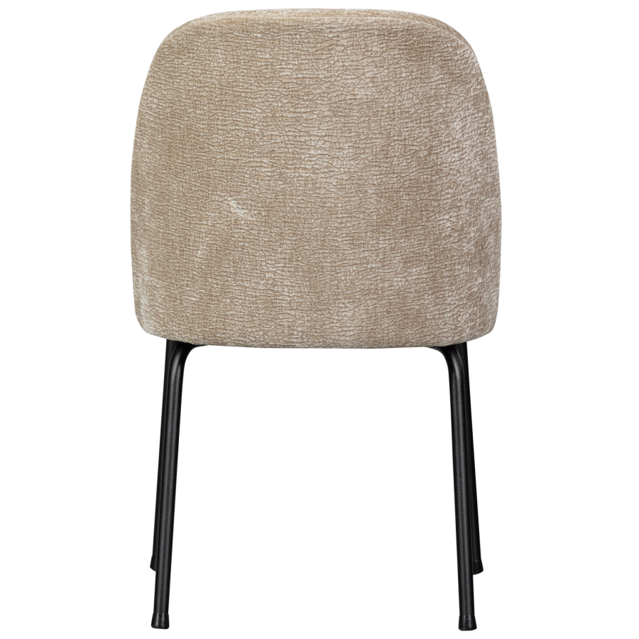 WOOOD VOGUE SPISESTOL 3D CHENILLE SAND