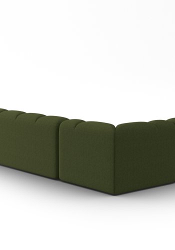 MICADONI  Panoramahjrnesofa til venstre, Lisa, 7 seter, 387x234x77